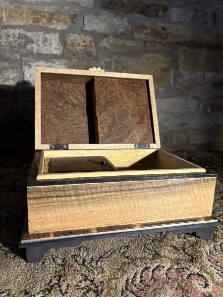 zavřená přihrádka prstenů